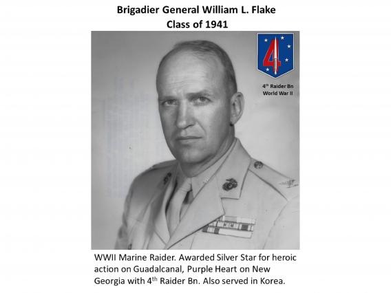 1941 Brig Gen W.L. Flake